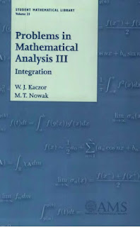 Problem in Mathematical Analysis 3 Integration