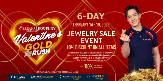 Let Love Sparkle with Cebuana Lhuillier Jewelry’s Special Valentine Sale