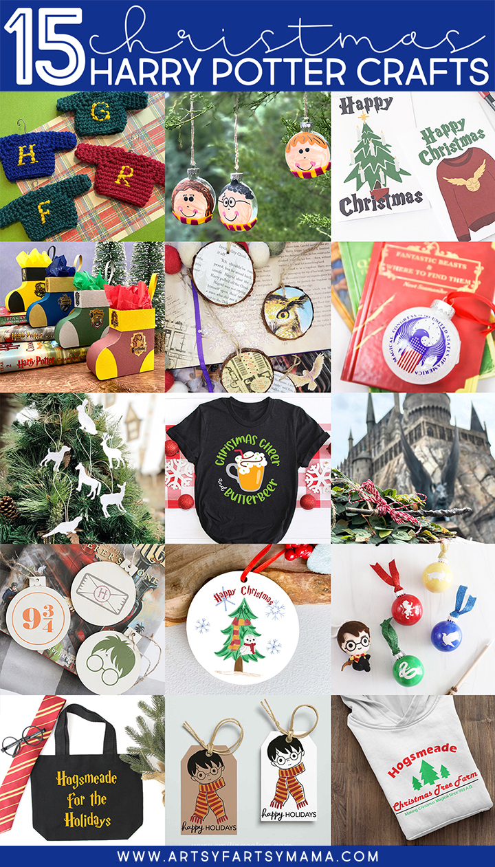 15 Harry Potter Christmas Crafts