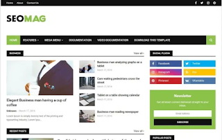 Seo Mag Adsense Friendly Blogger Template