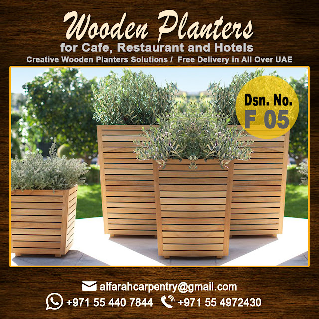 Wooden Planter Box Suppliers in Dubai | Outdoor Planter box in Jumeirah | Vegetable Planters in Jabel Ali UAE