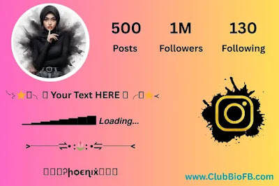 Stylish Instagram Bio