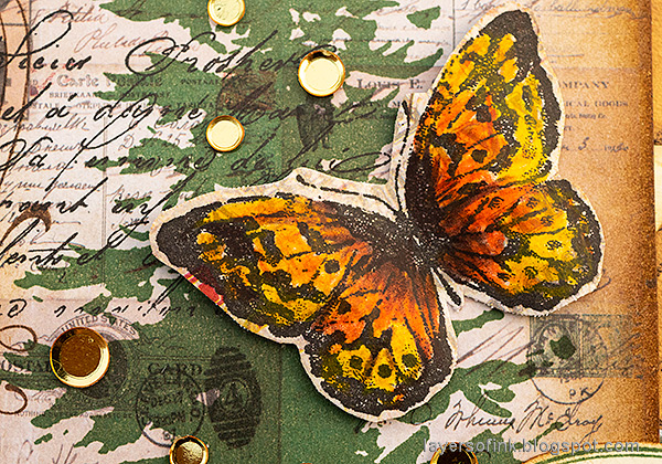 Layers of ink - Winter Butterfly Tutorial by Anna-Karin Evaldsson.