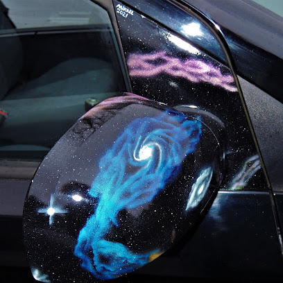 Car Mirror Airbrush