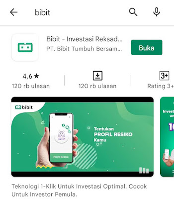 Investasi reksa dana Bibit