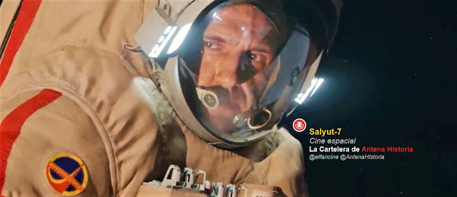 Cine espacial en La cartelera de Antena Historia - Carrera Espacial - El fancine - ÁlvaroGP - Salyut-7 - Gagarin - First Man - Apolo 13