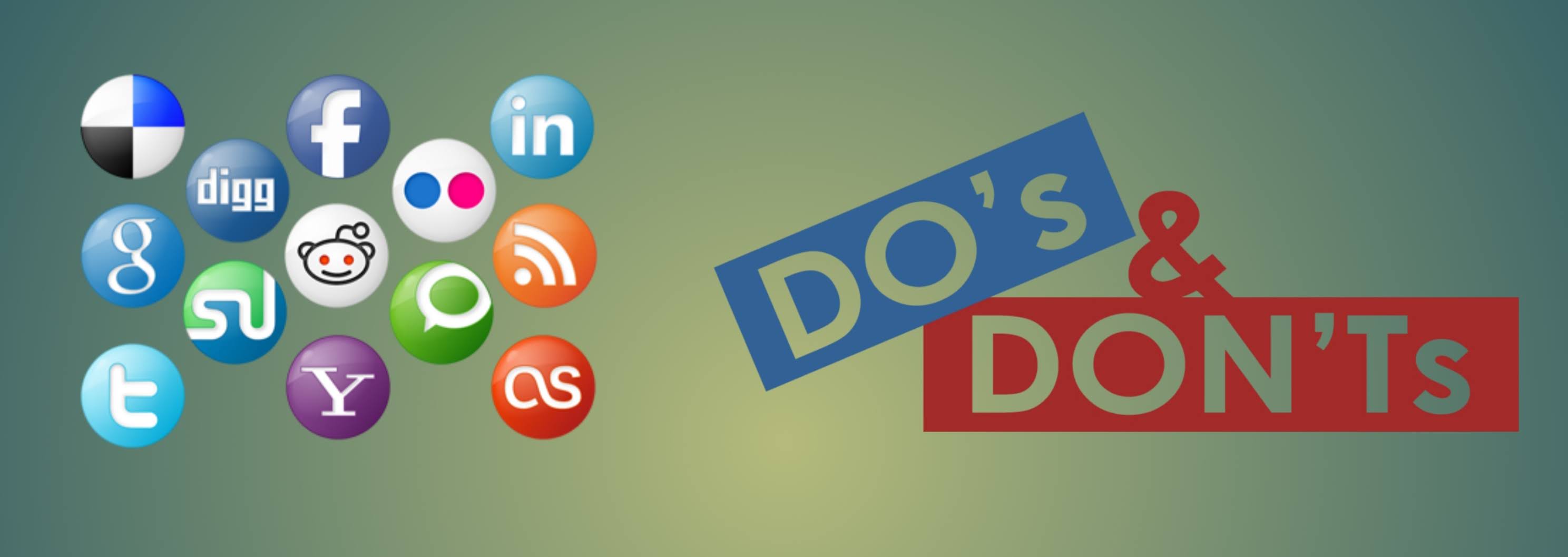 Most Important Dos & Don'ts Of Using Social Bookmarking Websites