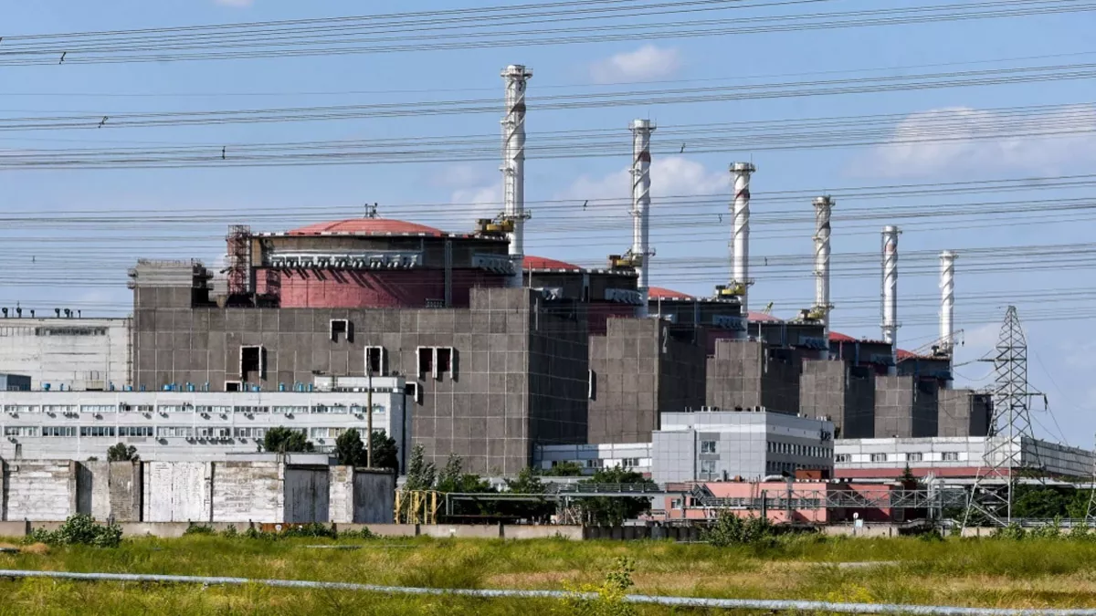 यूक्रेन में ज़ापोरोज़े परमाणु संयंत्र पर ड्रोन से हमले से  परमाणु हादसे का खतरा मंडराया 