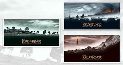 The Lord of the Rings Trilogy Print Series by Conor Smyth x Bottleneck Gallery