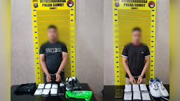 Nekat Simpan 1 Kg Sabu dalam Sepatu, 2 Pria Ditangkap di Bandara Kualanamu