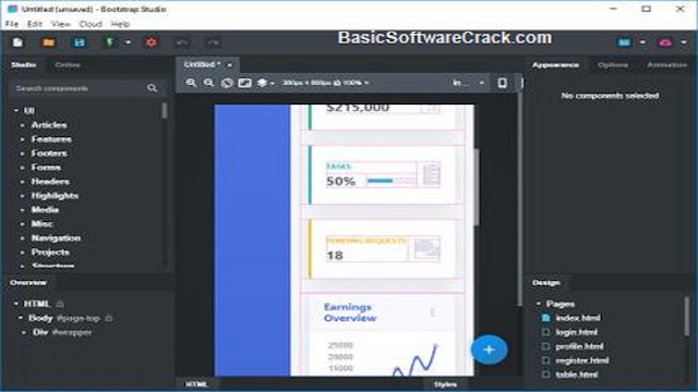 Bootstrap Studio v5.9.1 (x64) Portable Download Free - Basicsoftwarecrack