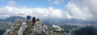 Panorámica desde la cima