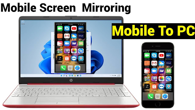 Mirror iphone to pc without software