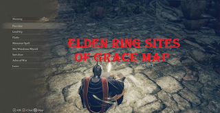 Elden ring sites of grace map || Grace Map in Elden Ring location