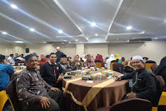 Dr.H.Safi'i Siregar Hadiri Acara Halal BI Halal di Hotel Madani, Medan.
