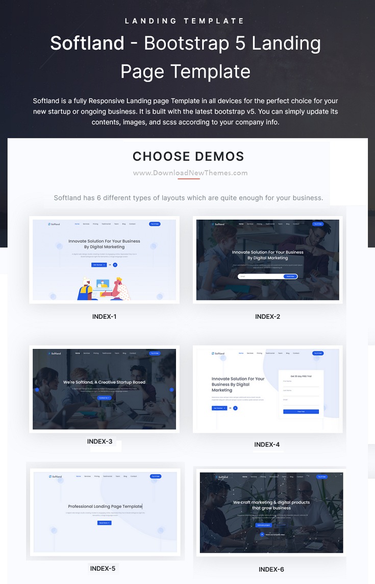 Softland - Saas & Software Landing Page Template Review