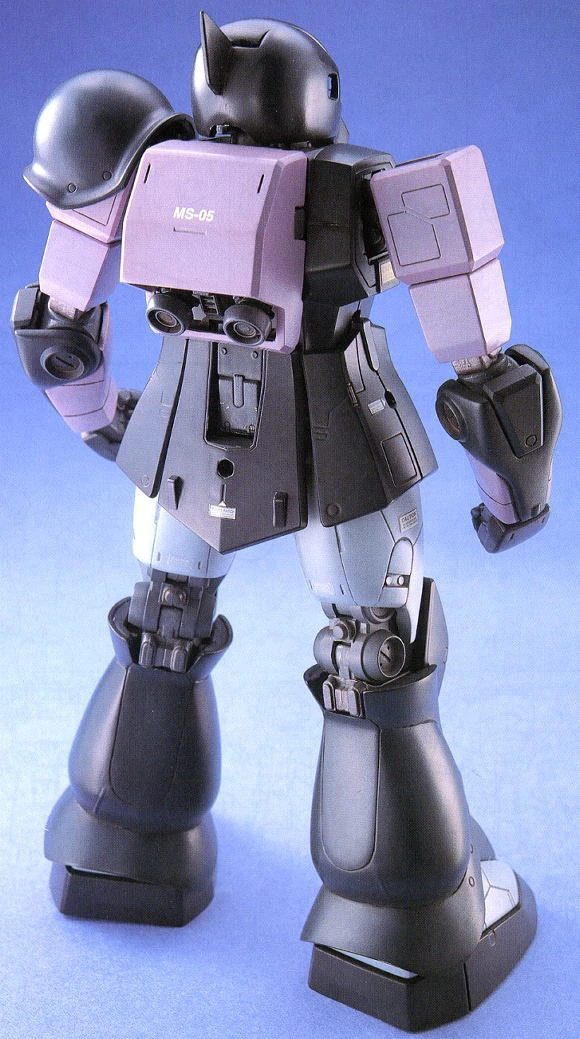 MG 1/100  MS-05B ZAKU I (BLACK TRI-STARS TYPE) - 03