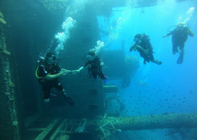 Submarinismo en el Mar Rojo.