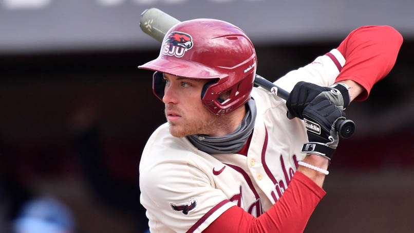 Nate Thomas hit his second homer of the season