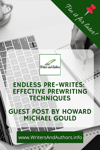 Endless Pre-writes  Effective Prewriting Techniques  Guest Post By Howard Michael Gould