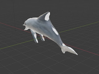 Dolphin fish free 3d models blender obj fbx low poly