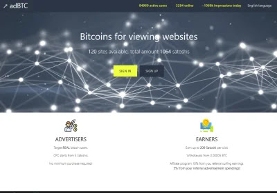 adBTC - Earn money for watching websites | Review and Details