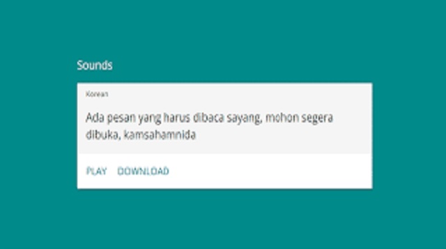  Sound Of Text WhatsApp memang sedang populer di kalangan anak muda zaman sekarang dan kep Sound Of Text WA Terbaru