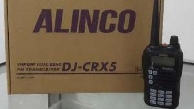 Cara Setting HT Alinco DJ-CRX5