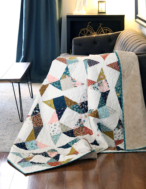 Dutch Days quilt made by Andy Knowlton found on A Bright Corner quilt blog