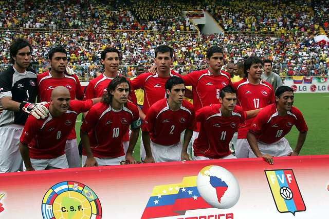 Formación de Chile ante Brasil, Copa América 2007, 1 de julio
