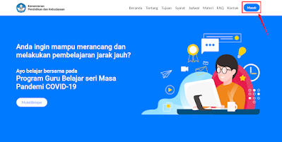 Cara Login dan Akftivasi Program Guru Belajar dan Berbagi Tahun 2021 Kemendikbudristek