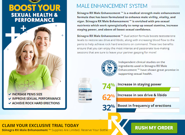 Stinagra RX Male Enhancement Reviews, Advantages, Price In USA (Official Website)
