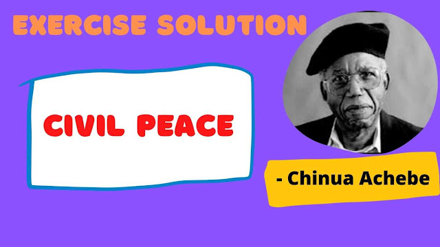 Civil Peace Question Answers