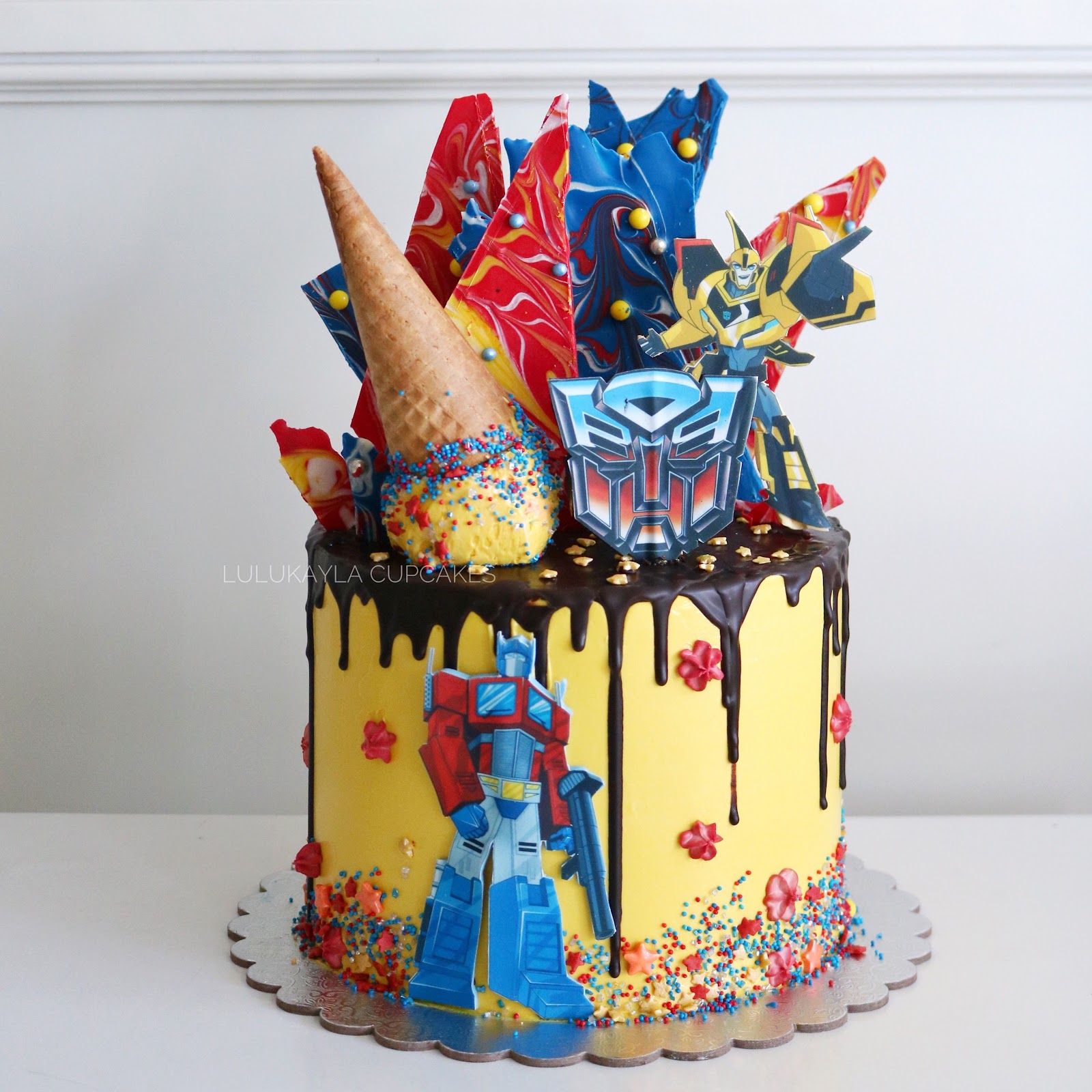 transformer cake ideas