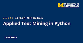 Best Coursera course to learn Text Mining with Python