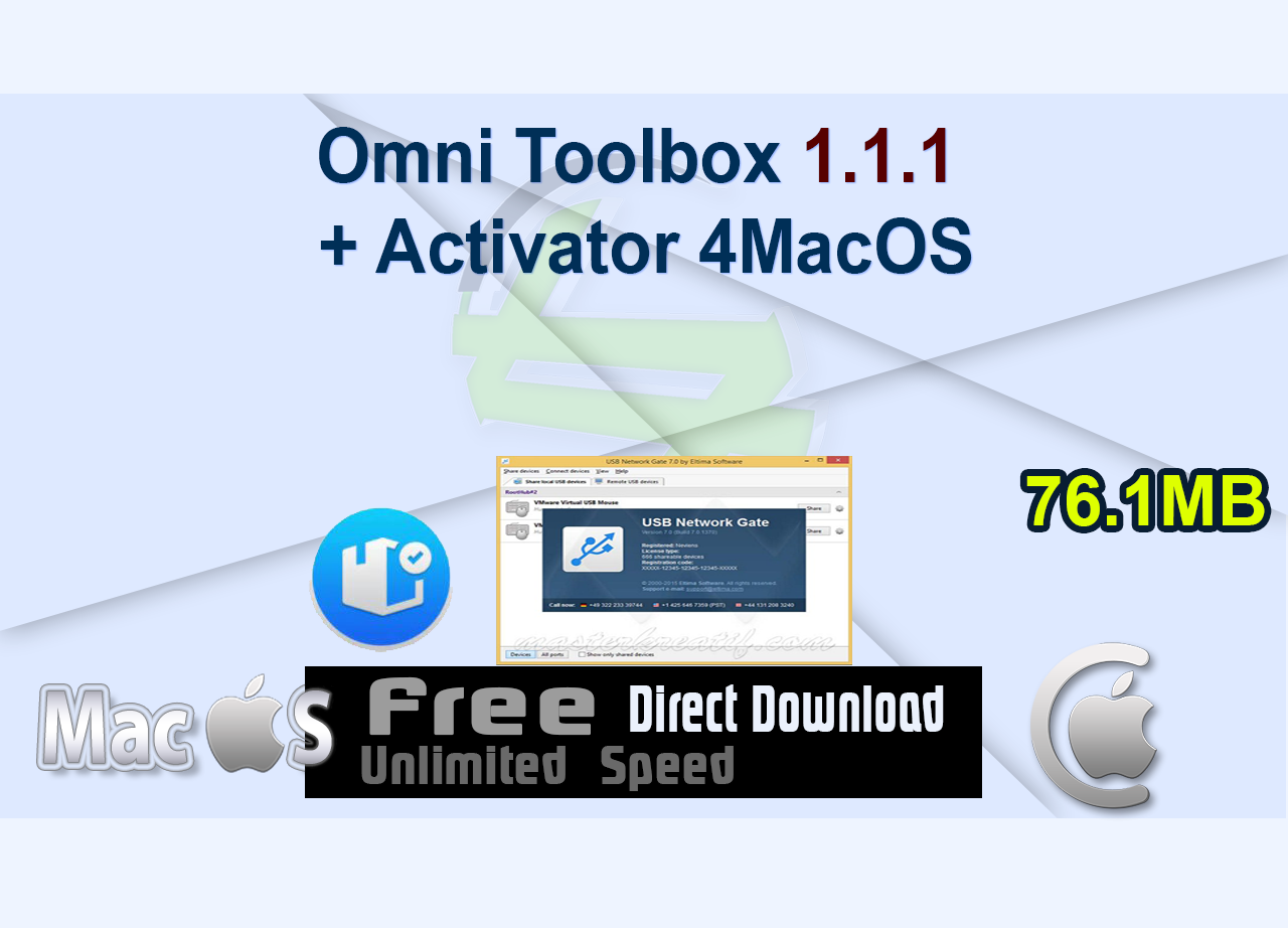 Omni Toolbox 1.1.1 + Activator 4MacOS