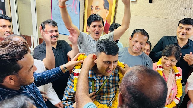 ईएसआईसी एनओए दिल्ली नोएडा यूनियन की अध्यक्ष स्नेह लता उपाध्यक्ष लोकेंद्र सिंह पूनिया महासचिव दीपक यादव और खजांची कमल चुने गए ।