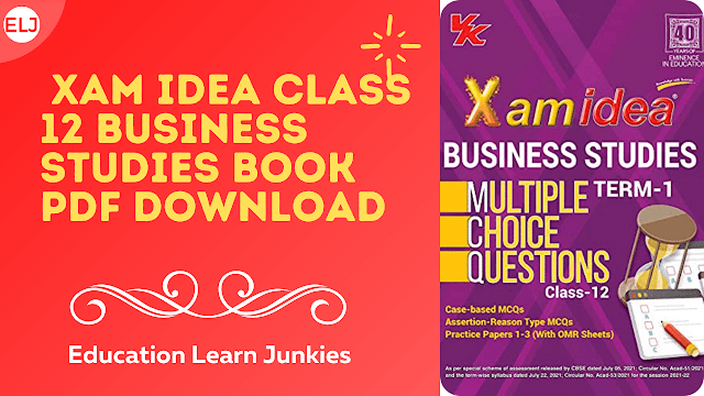 Xam Idea Class 12 Business Studies Book Pdf Download