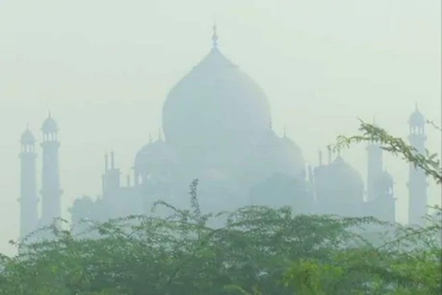 Agra Update : आगरा (Agra) सबसे ज्यादा प्रदूषण, 525 पर पहुंचा वायु गुणवत्ता सूचकांक..