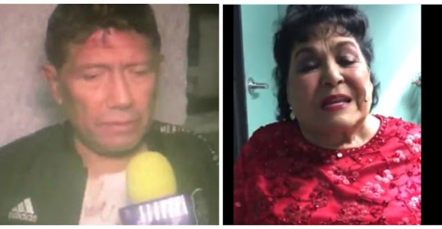   Juan Osorio hace una absurda promesa frente al ataúd de Carmen Salinas, lo tunden en redes