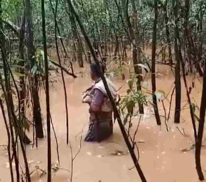 Waduuh!!!! Diduga Tak Pedulikan Lingkungan Mulut Tambang PLTU Sumsel 1, Serobot dan Banjiri Kebun Warga.