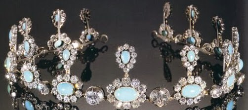 turquoise parure tiara countess marie flanders belgium italy marie jose