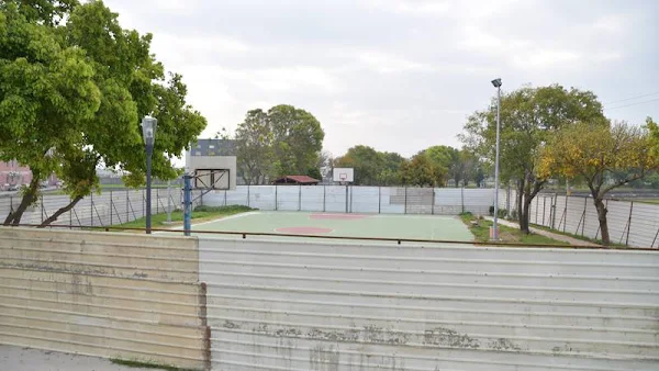竹塘公園籃球場整建開工　打造優質休閒運動環境
