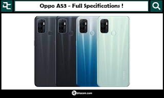 Spek Hp Oppo a53