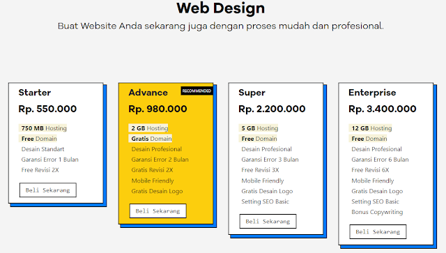 Desain Web Sahabat Hosting