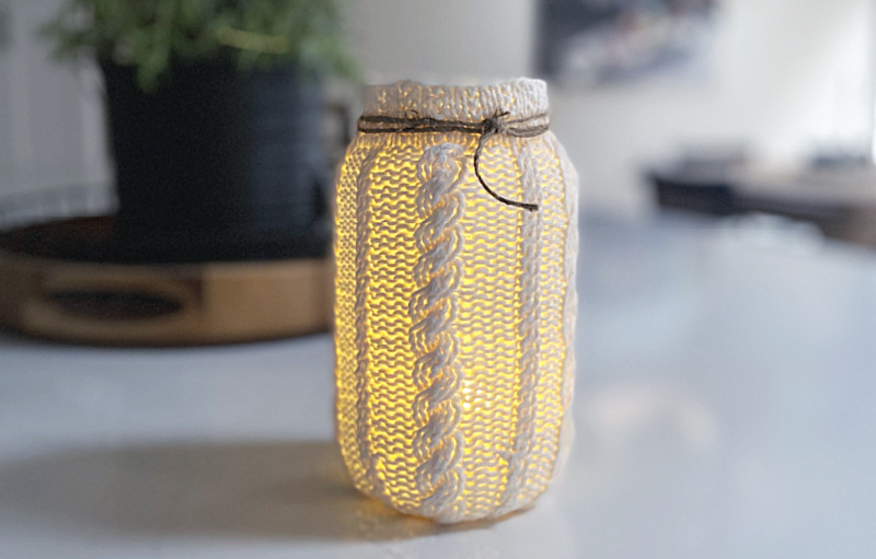 Recycled Cozy Sweater Candle
