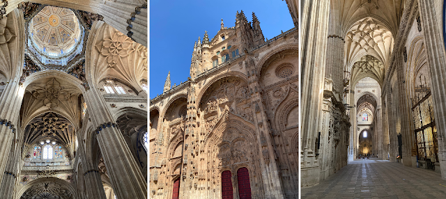 Interior y exterior de la Catedral Nueva, Salamanca