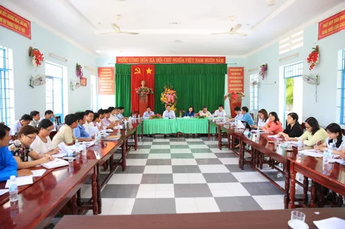 Ninh Hải: Lễ công bố xã Thanh Hải đạt chuẩn nông thôn mới nâng cao năm 2020