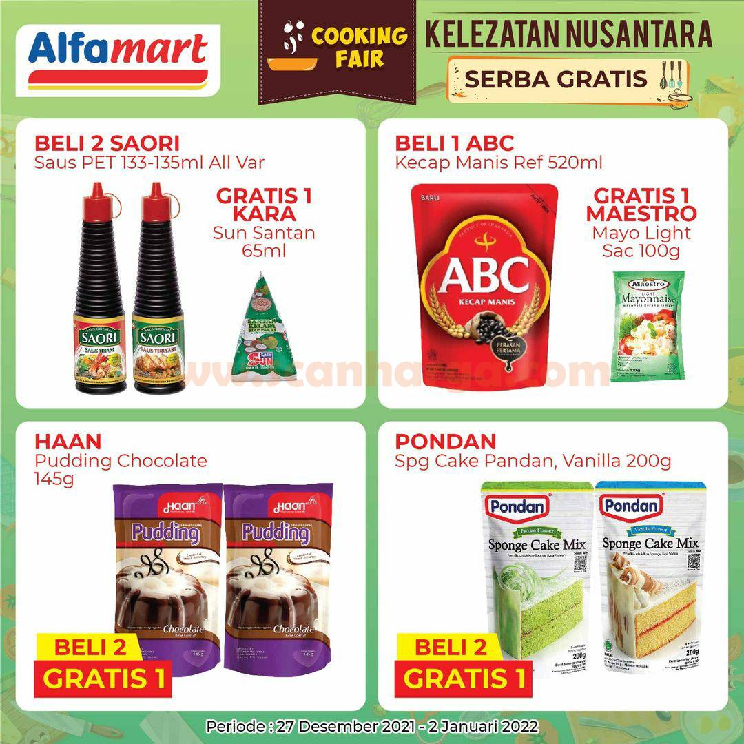 Promo Alfamart Cooking Fair 27 Des 2021 - 2 Jan 2022 1