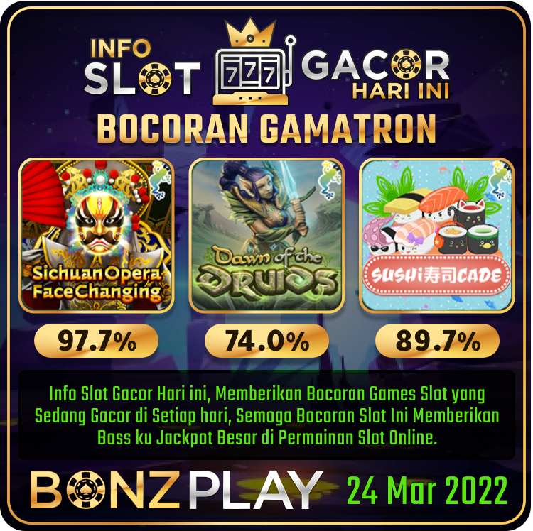 Bocoran Slot Gamatron | RTP Slot Gacor Gamatron